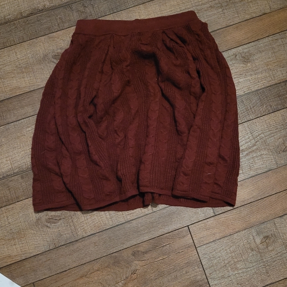 BCBGMaxAzria Brown Bubble Mini Skirt Xs
